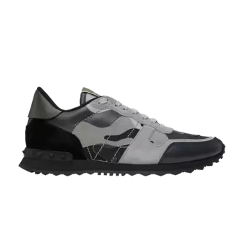 Кроссовки Valentino Rockrunner 'Grey Reflective Camo', серый