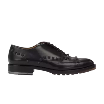 Кроссовки Valentino Rockstud Oxford 'Black', черный