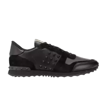 Кроссовки Valentino Rockstud Rockrunner Black, черный
