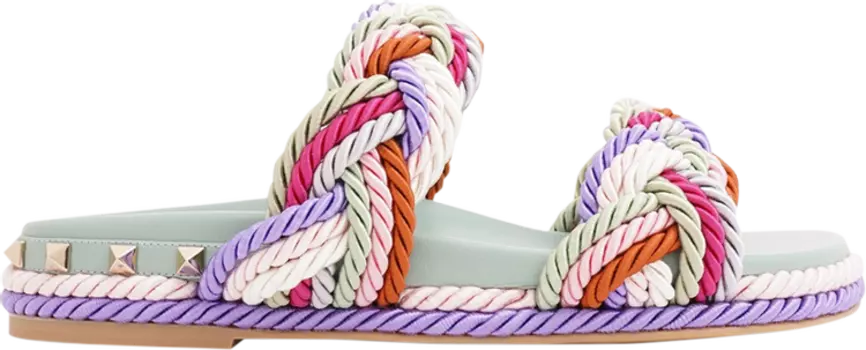 Кроссовки Valentino Wmns Sandal 'Morning Dew Braided Cords', разноцветный