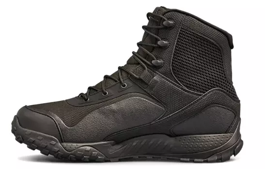 Кроссовки Valsetz Hiking унисекс с высоким верхом, черные Under Armour