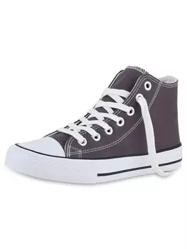 Кроссовки Van Hill High-Top Sneakers Adam, темно-серый