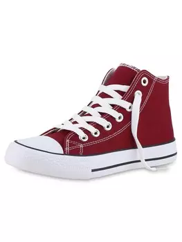 Кроссовки Van Hill High-Top Sneakers Allison, цвет Cherry red