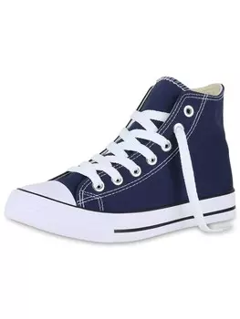 Кроссовки Van Hill High-Top Sneakers Anais, темно-синий