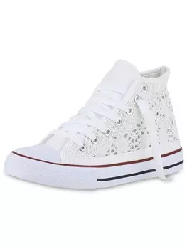 Кроссовки Van Hill High-Top Sneakers Elodie, цвет Wool white