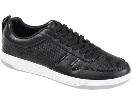 Кроссовки Vance Co. Ryden Casual Perforated Sneaker, черный