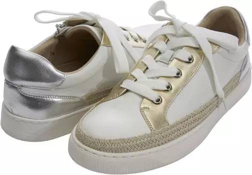 Кроссовки Vaneli Chet, цвет White Nappa/Mercury Combo