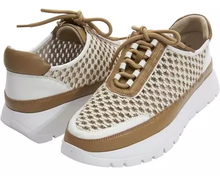 Кроссовки Vaneli Qubi, цвет Beige Itess Fabric