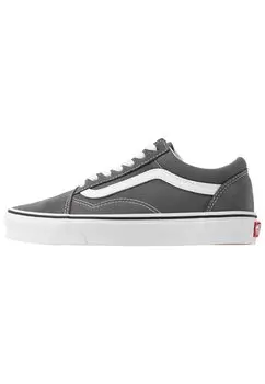 Кроссовки Vans женские на толстой подошве, серый/белый