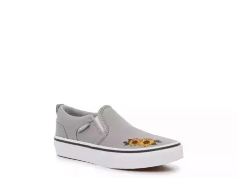 Кроссовки Vans Asher - детские, серые