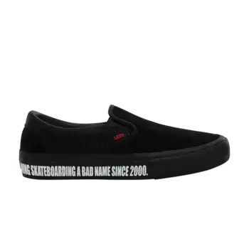 Кроссовки Vans Baker Skateboards x Slip-On Pro, черный