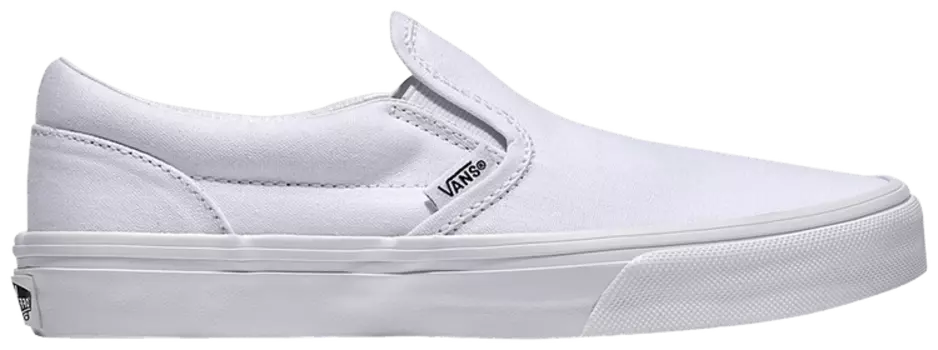 Кроссовки Vans Classic Slip-On Kids 'Color Theory - True White', белый