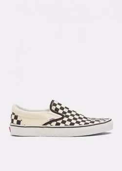 Кроссовки VANS Classic slip-on sneakers, белый