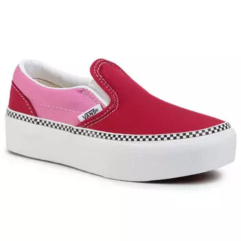 Кроссовки Vans ClassicSlip-On P, красный