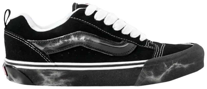 Кроссовки Vans COSTS x Knu-Skool 'Rose Marble Pack - Black', черный