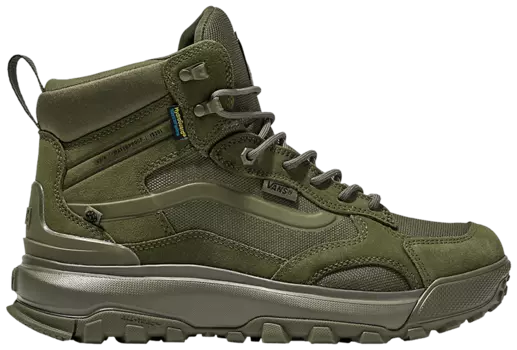 Кроссовки Vans Crestline Waterproof MTE 'Grape Leaf Green', зеленый