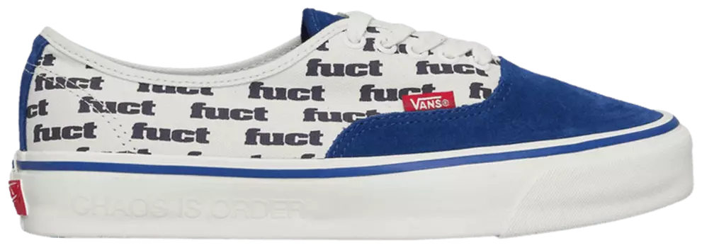 Кроссовки Vans FUCT x Slam Jam x Authentic Reissue 44 LX 'Blue Marshmallow', синий