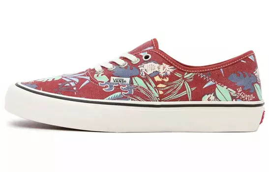 Кроссовки Vans Hawaiian Jungle Authentic Sf 'Red White'