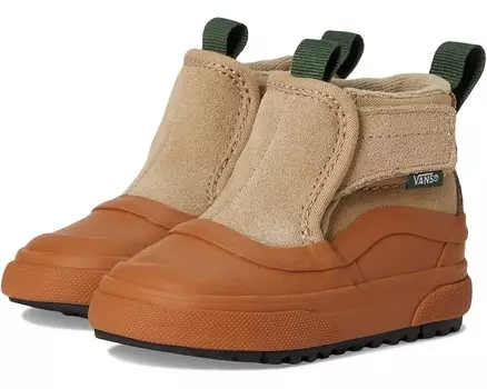 Кроссовки Vans Kids MTE Slip-On Hi Terrav, цвет Brown/Green