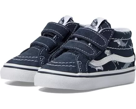 Кроссовки Vans Kids T Sk8-Mid Reissue V, цвет Into The Blue Blue/Multi