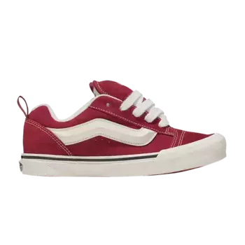 Кроссовки Vans Knu-Skool Kids Burgundy Red, красный