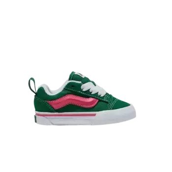 Кроссовки Vans Knu-Skool Toddler Green Pink, зеленый