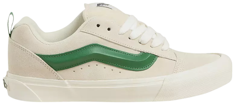 Кроссовки Vans Knu-Skool 'Vintage Suede - White Green', кремовый