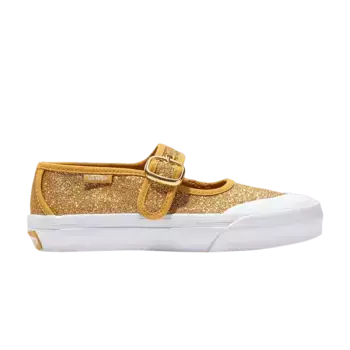 Кроссовки Vans Mary Jane Kids Glitter - Champagne Gold Yellow, золотой