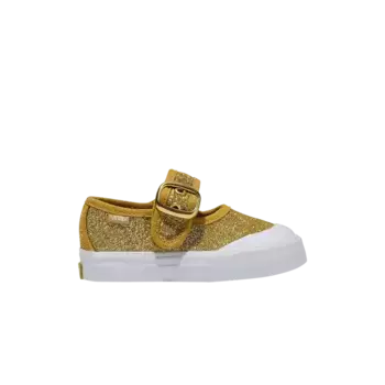 Кроссовки Vans Mary Jane Toddler Glitter - Champagne Gold Yellow, золотой