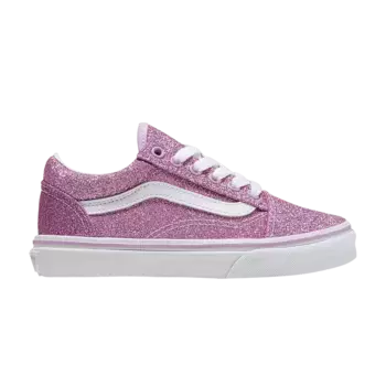 Кроссовки Vans Old Skool Kids Glitter - Lilac, фиолетовый