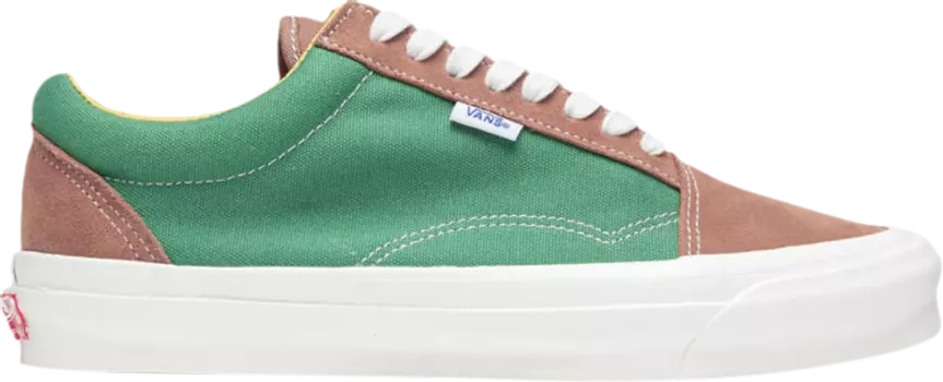 Кроссовки Vans Old Skool NS OG LX Brown Sugar Semolina, зеленый