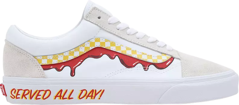 Кроссовки Vans Old Skool Van Doren Special, белый