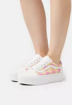 Кроссовки Vans, пастельно-розовый