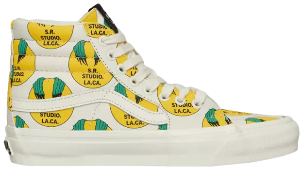 Кроссовки Vans S.R. STUDIO. LA. CA. x Sk8-Hi Reissue 38 Vibram 'SR Claw Print', кремовый