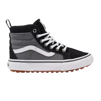 Кроссовки Vans Sk8-Hi MTE Kids Insulated - Black Grey, серый
