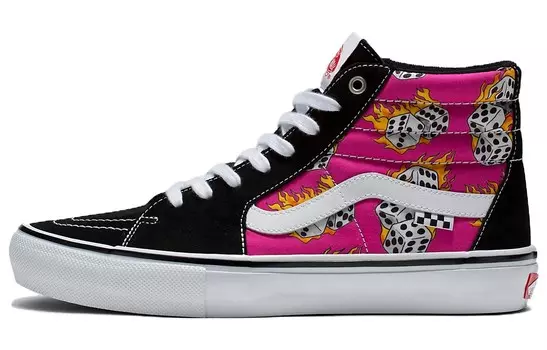 Кроссовки Vans Skate SK8-Hi 'Fuchsia Fedora'
