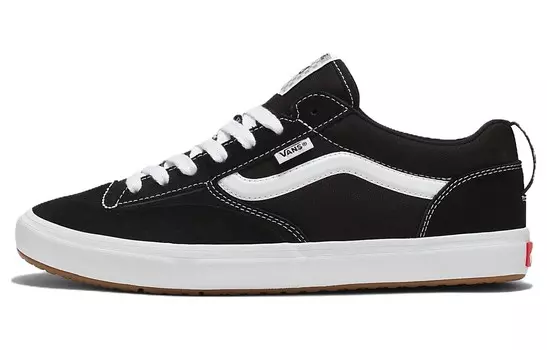 Кроссовки Vans Skateboarding Shoes Unisex Low-top Black, черный/белый