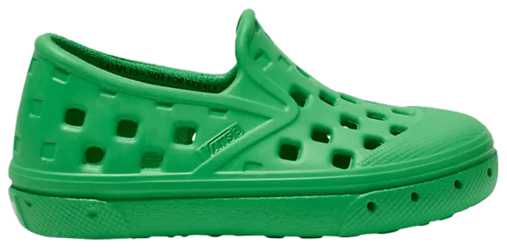 Кроссовки Vans Slip-On TRK MTE Toddler 'Poison Green', зеленый