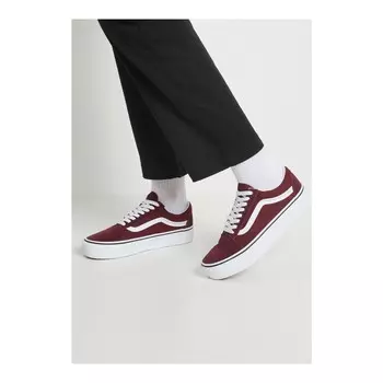 Кроссовки Vans Ua Old Skool Platform, port royale/true white