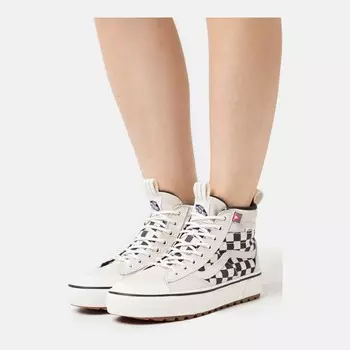 Кроссовки Vans Ua Sk8, marshmallow/checkerboard