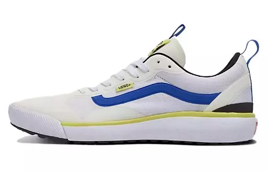 Кроссовки Vans UltraRange Skateboarding Shoes Unisex Low-top White/Blue, белый/синий