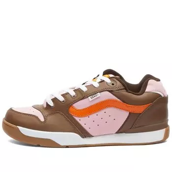 Кроссовки Vans Vault X Gallery Dept. MN Rowley XLT LX, коричневый/розовый