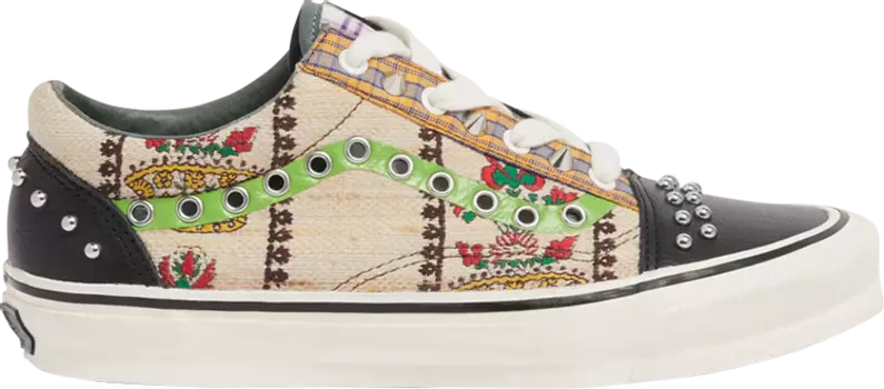 Кроссовки Vans x Gucci OG Old Skool LX 'Black Floral', разноцветный
