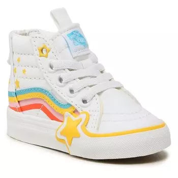 Кроссовки Vans Zip Rainbow, белый
