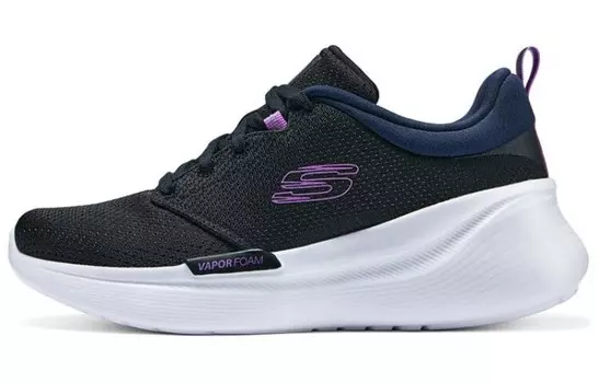 Кроссовки Vapor Foam женские с низким верхом, черные/многоцветные Skechers