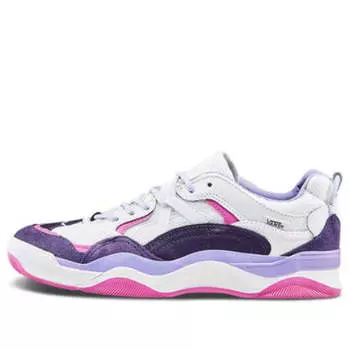 Кроссовки varix wc retro low top skate shoes purple pink white Vans, фиолетовый
