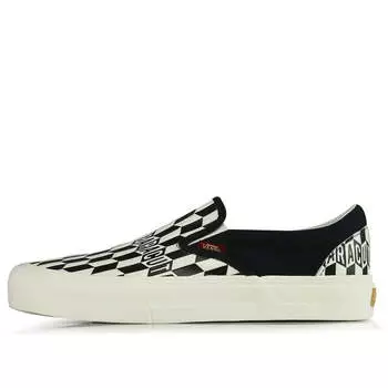 Кроссовки vault classic slip-on vlt lx x baracuta Vans, черный