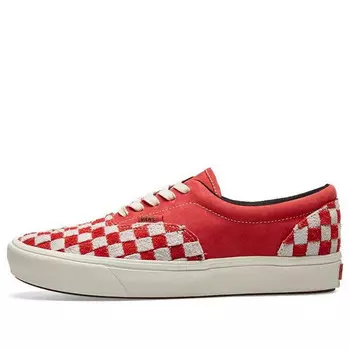 Кроссовки vault era comfycush lx checkboard 'red white' Vans, красный