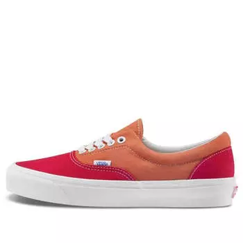 Кроссовки vault og era lx orange red Vans, красный