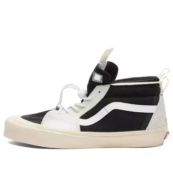 Кроссовки vault x advisory board crystals sk8-hi ext 'black white' Vans, черный